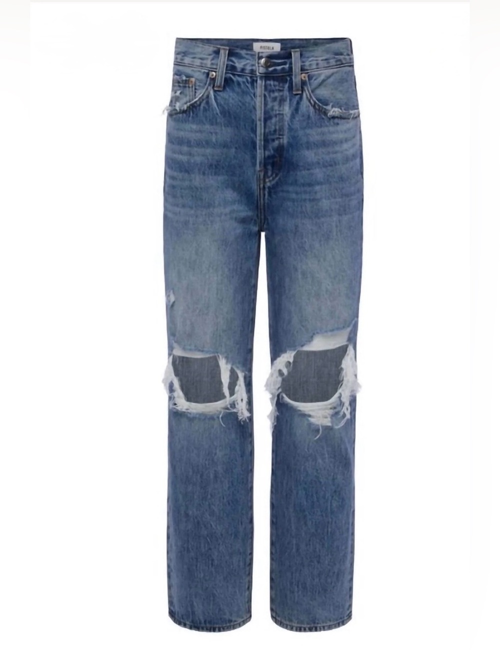Pistola Cassie Super High Rise Straight Jeans